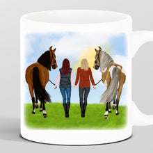Laden Sie das Bild in den Galerie-Viewer, Pferdetasse Freundinnen