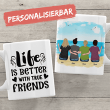 Laden Sie das Bild in den Galerie-Viewer, Personalisierbare Freundinnen Tasse