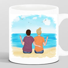Laden Sie das Bild in den Galerie-Viewer, Personalisierbare Freundinnen Tasse