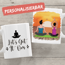 Laden Sie das Bild in den Galerie-Viewer, Personalisierte Freundinnen Tasse Meditation
