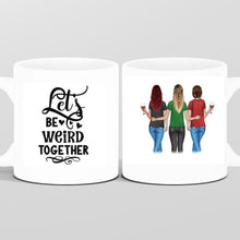 Laden Sie das Bild in den Galerie-Viewer, Personalisierte Tasse 3 Schwestern