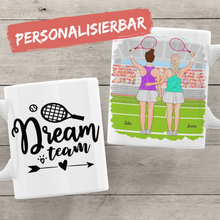 Laden Sie das Bild in den Galerie-Viewer, Personalisierte Tasse Tennis Sieg