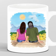 Laden Sie das Bild in den Galerie-Viewer, Personalisierte Tasse Paar