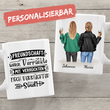 Laden Sie das Bild in den Galerie-Viewer, Personalisierte Tasse Beste Freundinnen