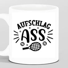 Laden Sie das Bild in den Galerie-Viewer, Personalisierte Tasse Tennis Aufschlag