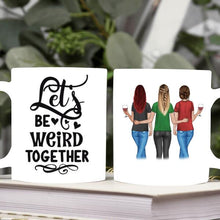 Laden Sie das Bild in den Galerie-Viewer, Personalisierte Tasse 3 Schwestern