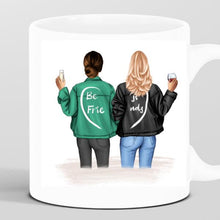 Laden Sie das Bild in den Galerie-Viewer, Personalisierte Tasse Beste Freundinnen