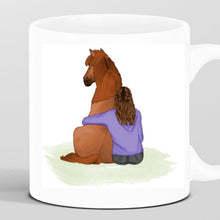 Laden Sie das Bild in den Galerie-Viewer, Personalisierte Tasse Pferdefreund