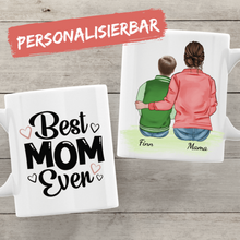 Laden Sie das Bild in den Galerie-Viewer, Mutter mit Sohn - Personalisierte Tasse