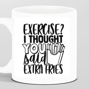 Personalisierte Tasse Fitnessfreunde