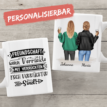 Laden Sie das Bild in den Galerie-Viewer, Personalisierte Tasse Beste Freundinnen
