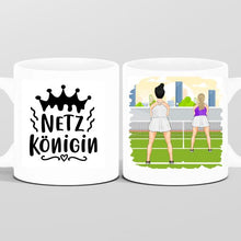 Laden Sie das Bild in den Galerie-Viewer, Personalisierte Tasse Tennis Freundinnen
