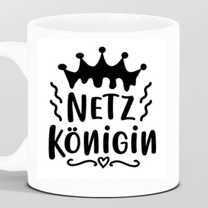 Personalisierte Tasse Tennis Freundinnen